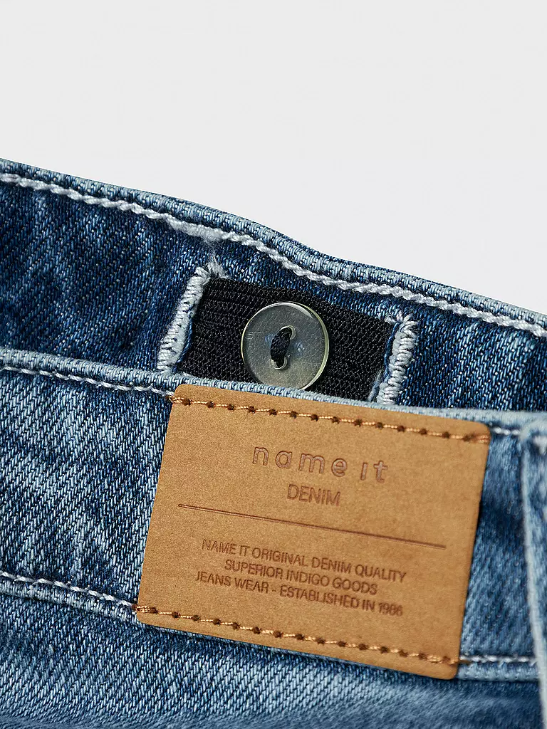 NAME IT | Mädchen Jeans Regular Fit NKFROSE | blau
