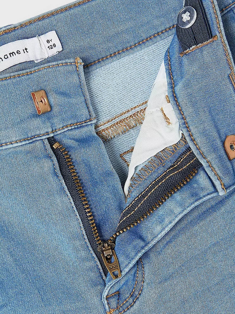 Mädchen Jeans NKFPOLLY IT NAME Fit blau Slim