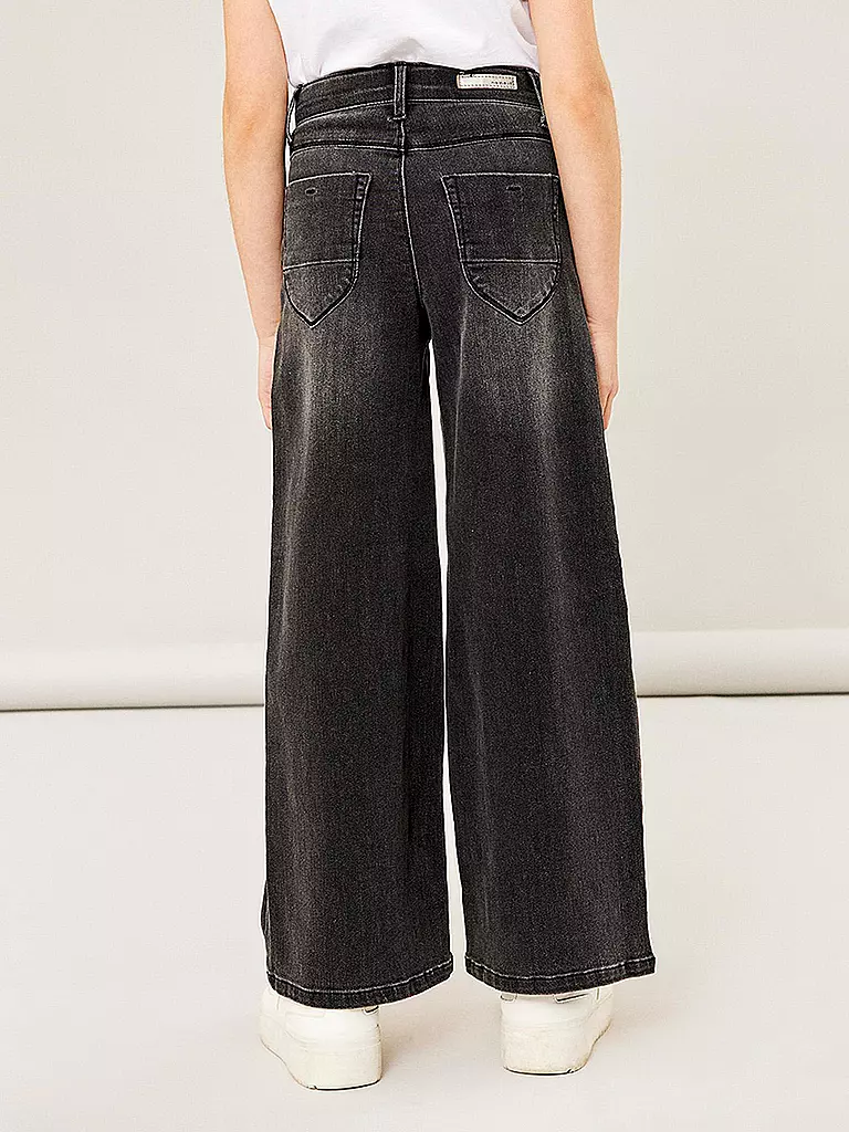 NAME IT | Mädchen Jeans Wide Leg NKFBELLA | schwarz