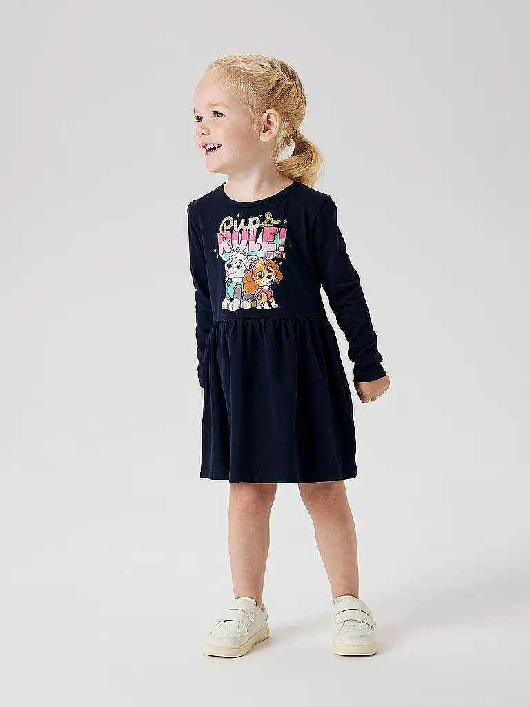 NAME IT | Mädchen Kleid NMFDYMA PAWPATROL | dunkelblau