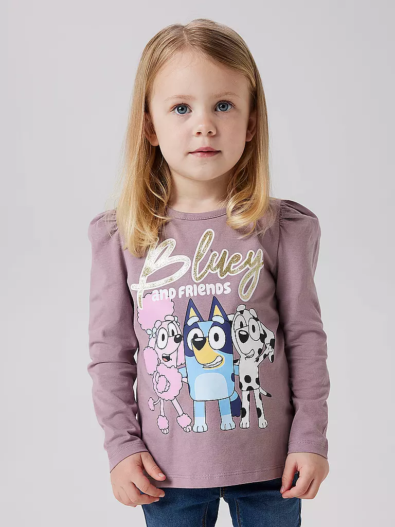 NAME IT | Mädchen Langarmshirt NMFARIA | rosa