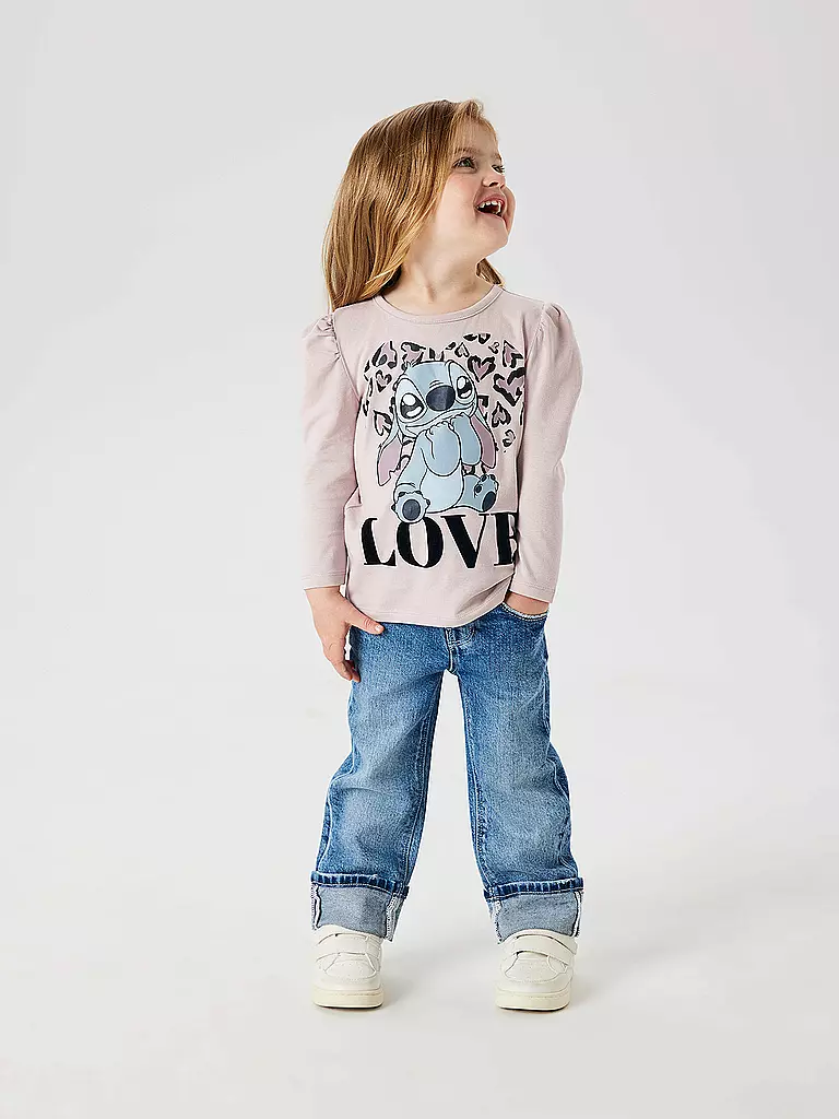 NAME IT | Mädchen Langarmshirt NMFJAMIN | rosa