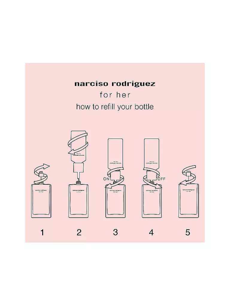 NARCISO RODRIGUEZ | For her Eau de Toilette Refill 150ml | keine Farbe
