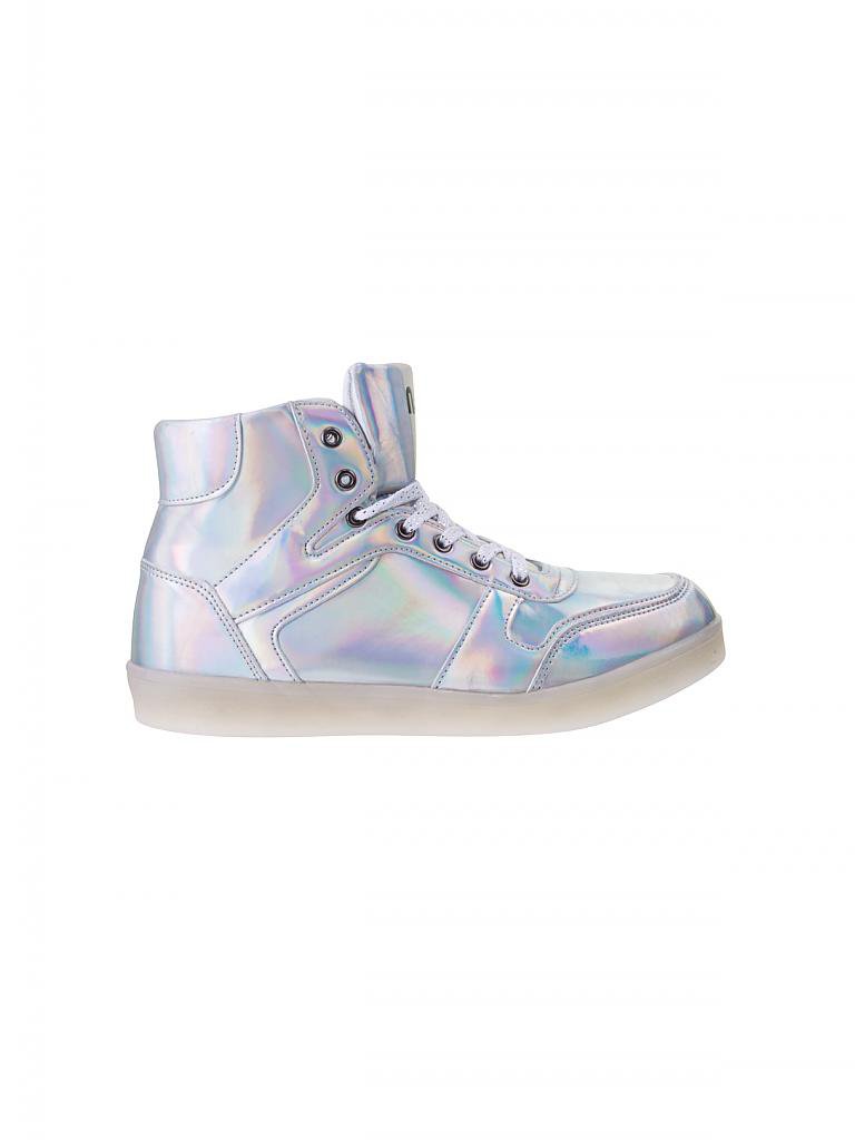 NAT-2 | Schuhe "LED Metallic" | silber