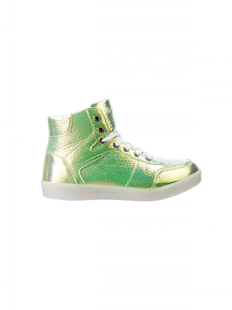 NAT-2 | Schuhe "LED Metallic" | grün