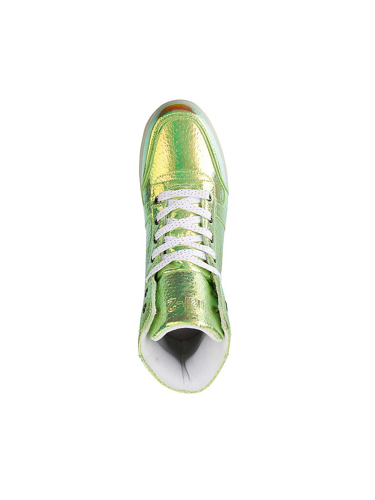 NAT-2 | Schuhe "LED Metallic" | grün