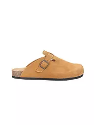 NATURAL WORLD | Pantolette HERA | camel
