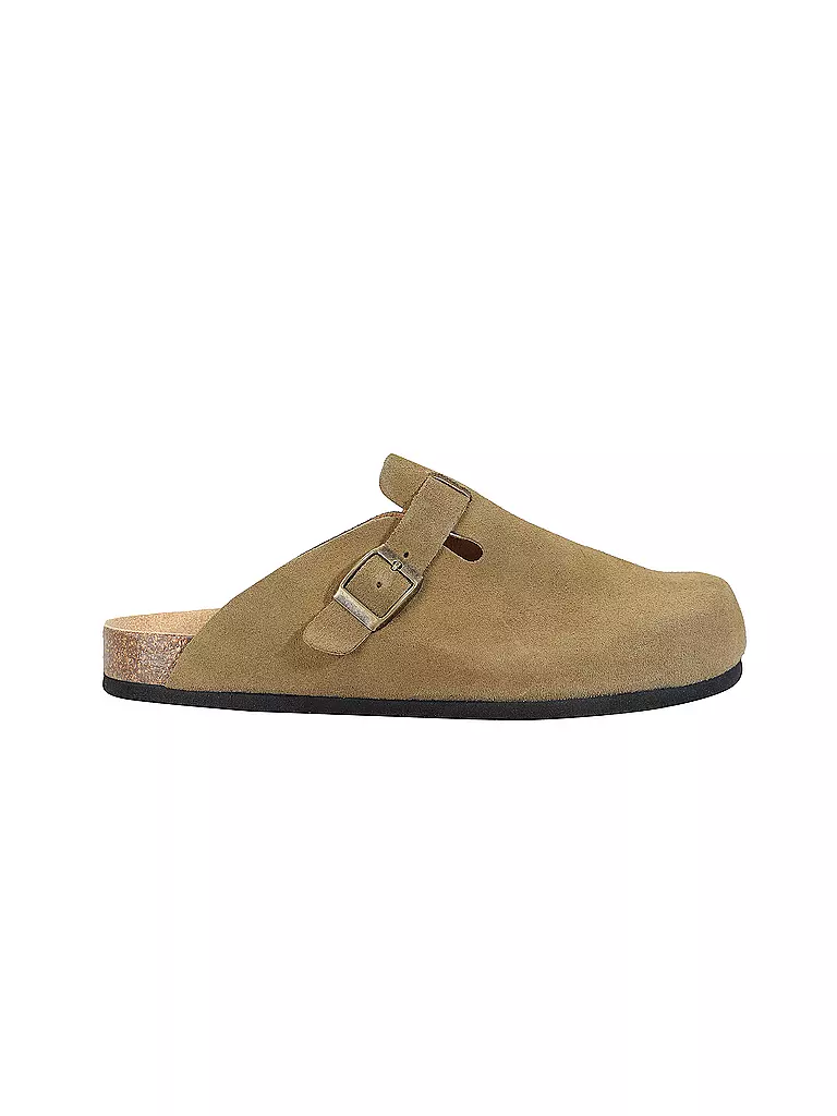 NATURAL WORLD | Pantolette HERA | olive