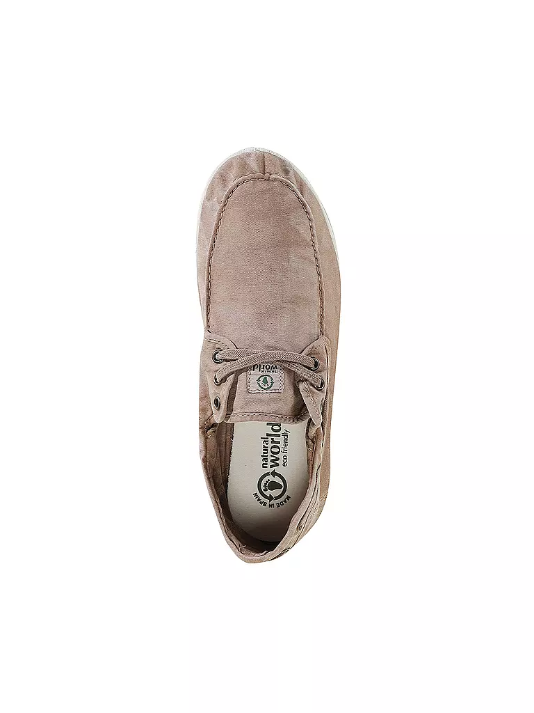 NATURAL WORLD | Schuhe - Bootsschuh NAUTICO | beige