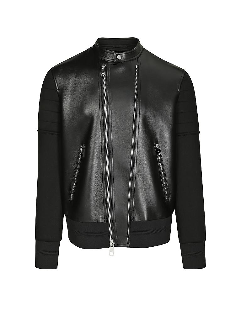 NEIL BARRETT | Lederjacke | schwarz