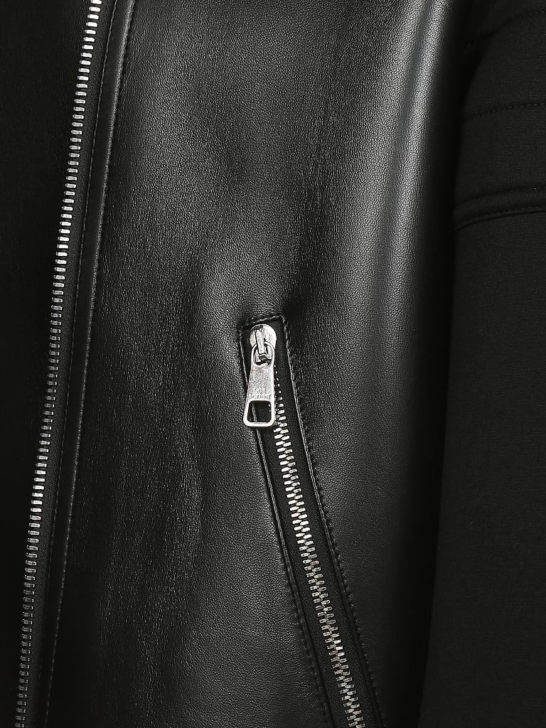 NEIL BARRETT | Lederjacke | schwarz