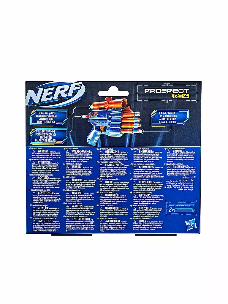 NERF | Nerf Elite 2.0 Prospect QS-4 | keine Farbe