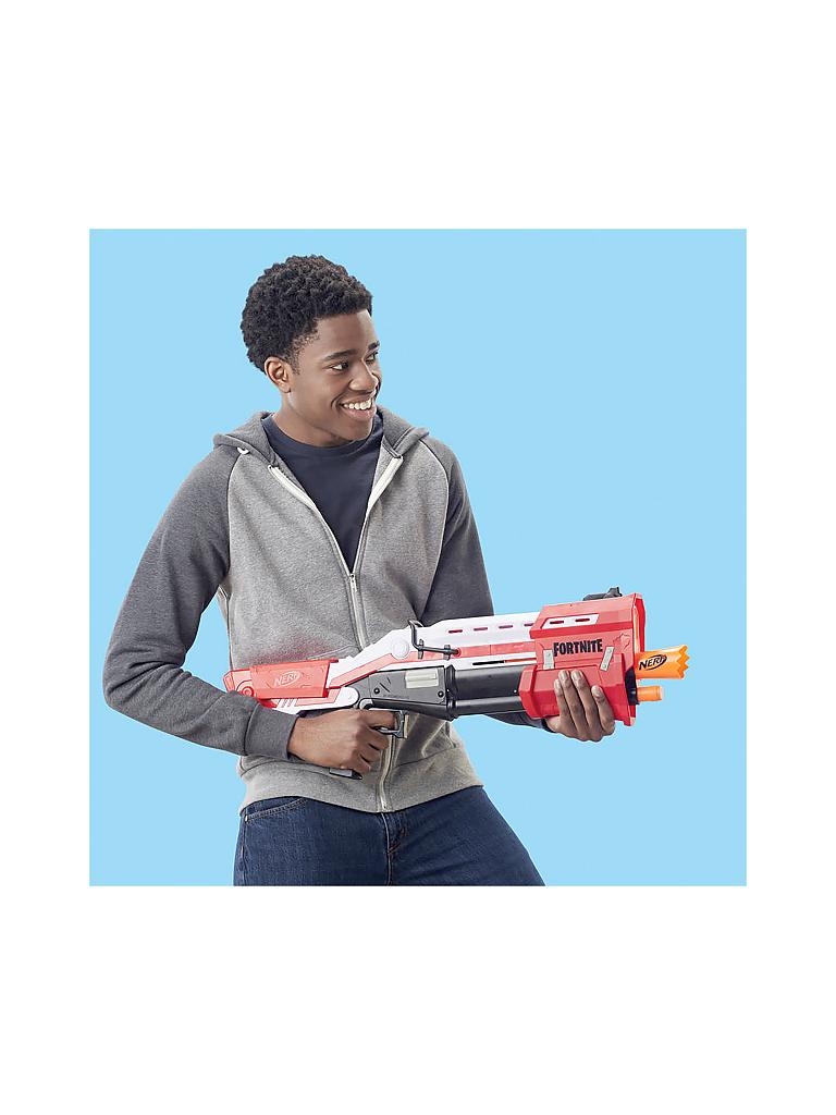NERF | Nerf Fortnite TS-Blaster – Pump-Action Dart Blaster | transparent