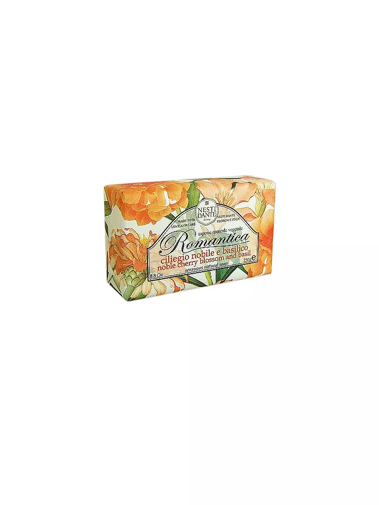NESTI DANTE | Seife - Romantica Soap Cherry Blossom & Basil 250g | orange