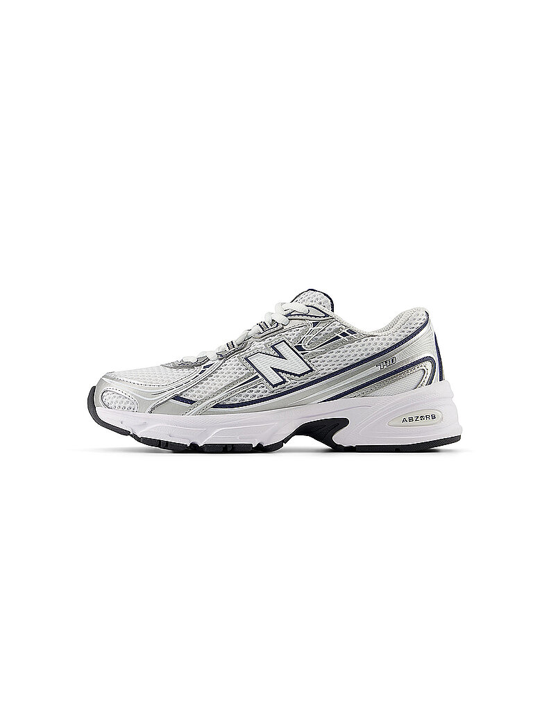 NEW BALANCE Kinder Sneaker 740 BUNGEE LACE weiss | 37 1/2