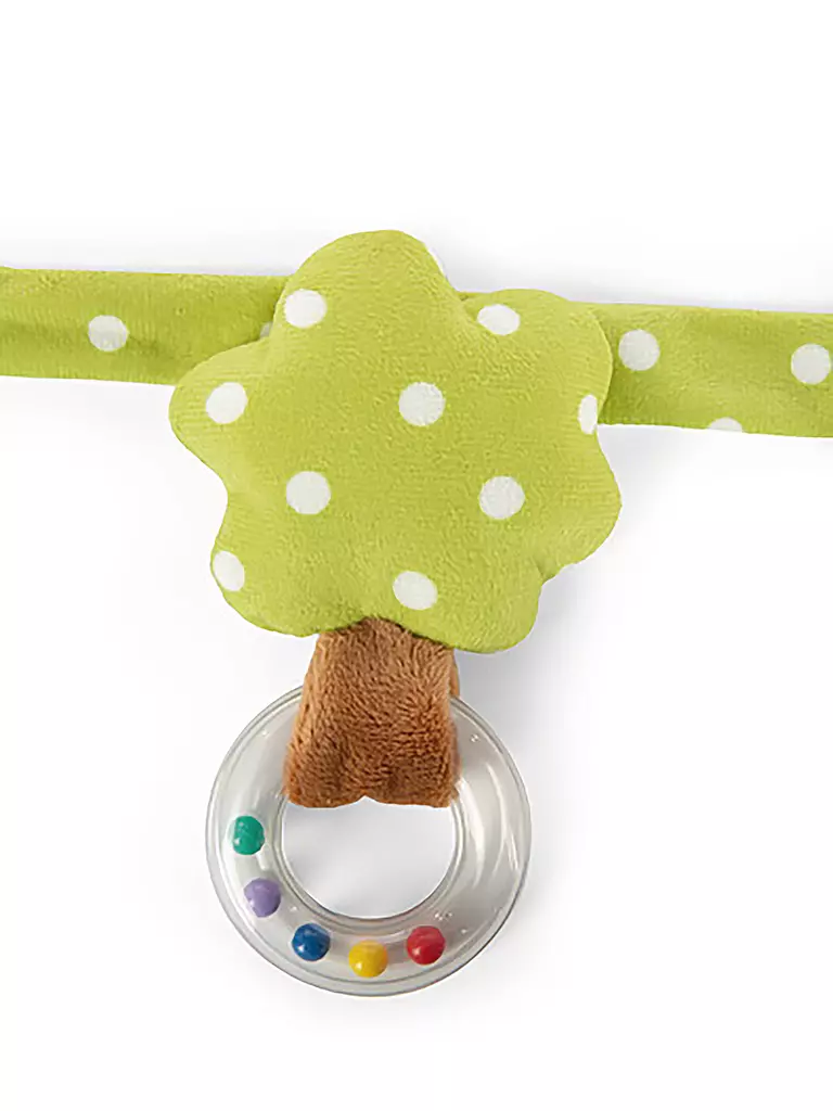 NICI | Kinderwagenkette Hase und Eule 40cm | bunt