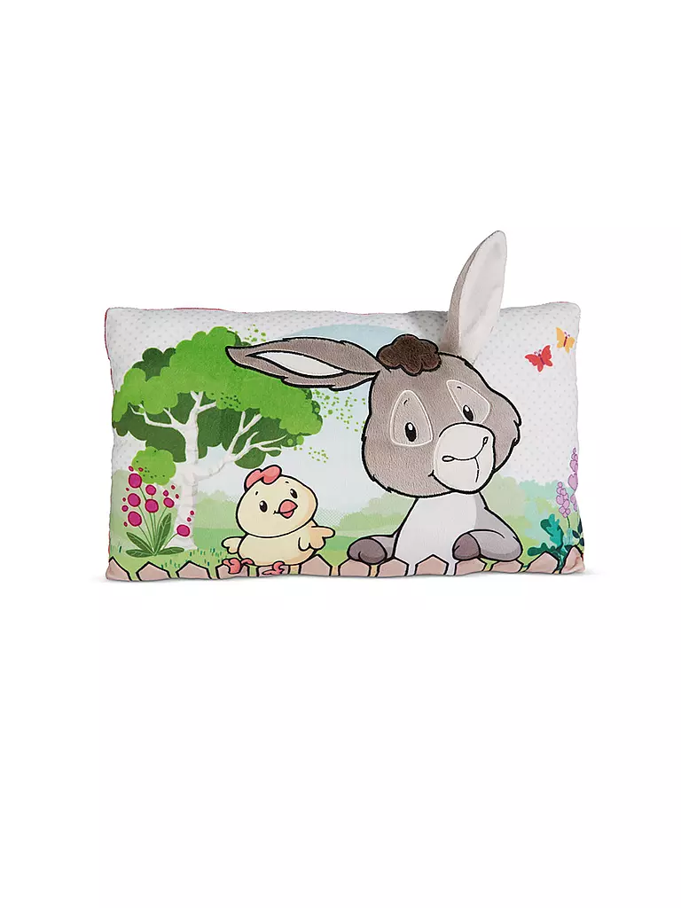 NICI | Kissen Esel Donkeylee 43x25cm | bunt