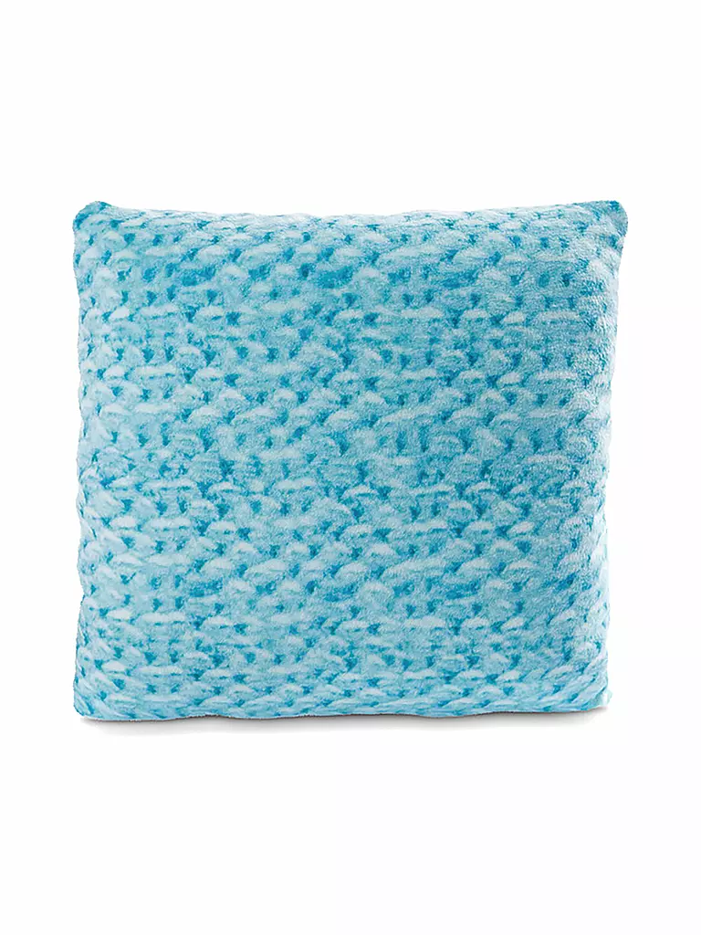 NICI | Kissen Frosch quadratisch | blau