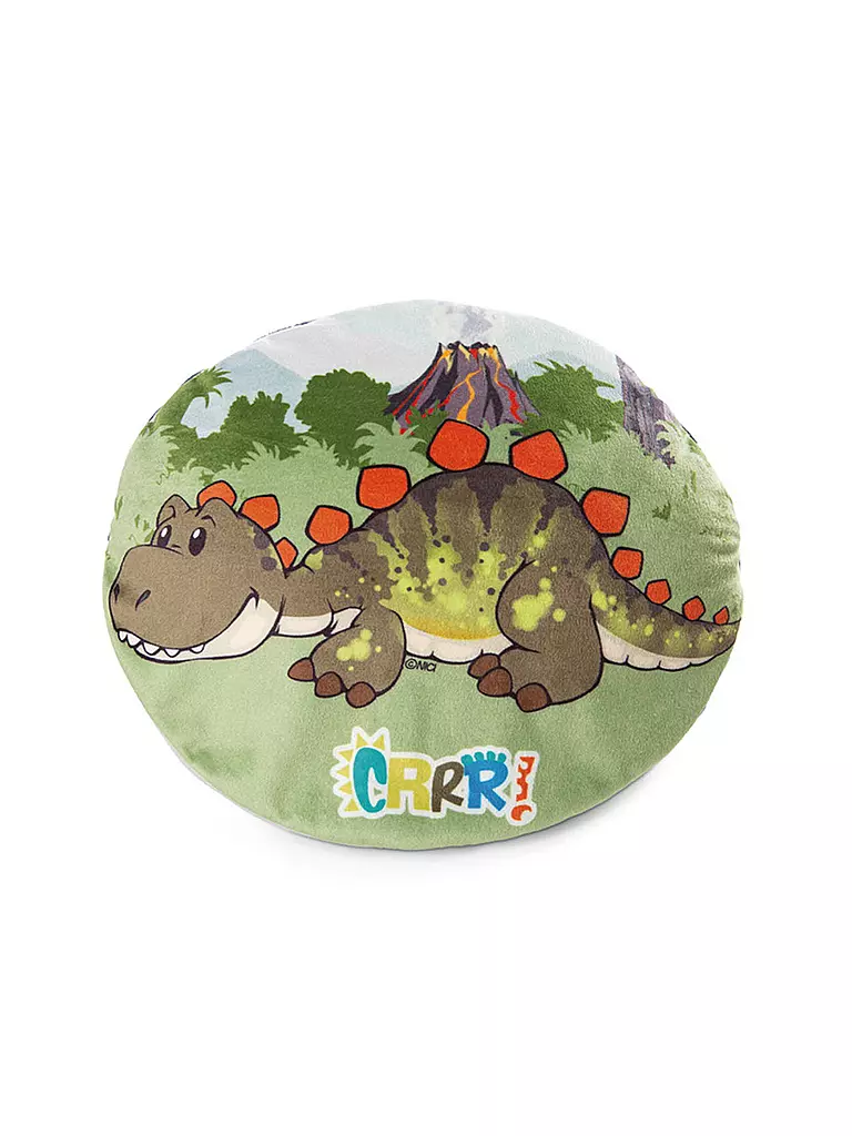 NICI | Kissen mit Wendefunktion - Glow in the dark Dino | bunt