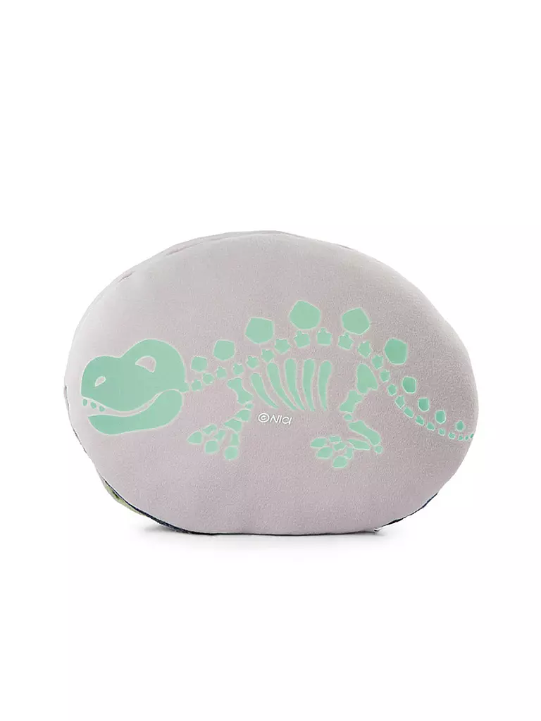 NICI | Kissen mit Wendefunktion - Glow in the dark Dino | bunt
