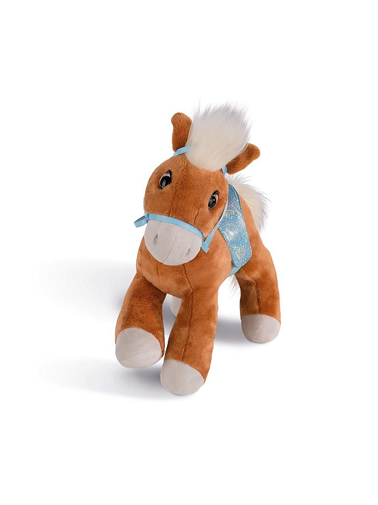 NICI | Kuscheltier Haflinger Pferd Leotie stehend 16cm | transparent