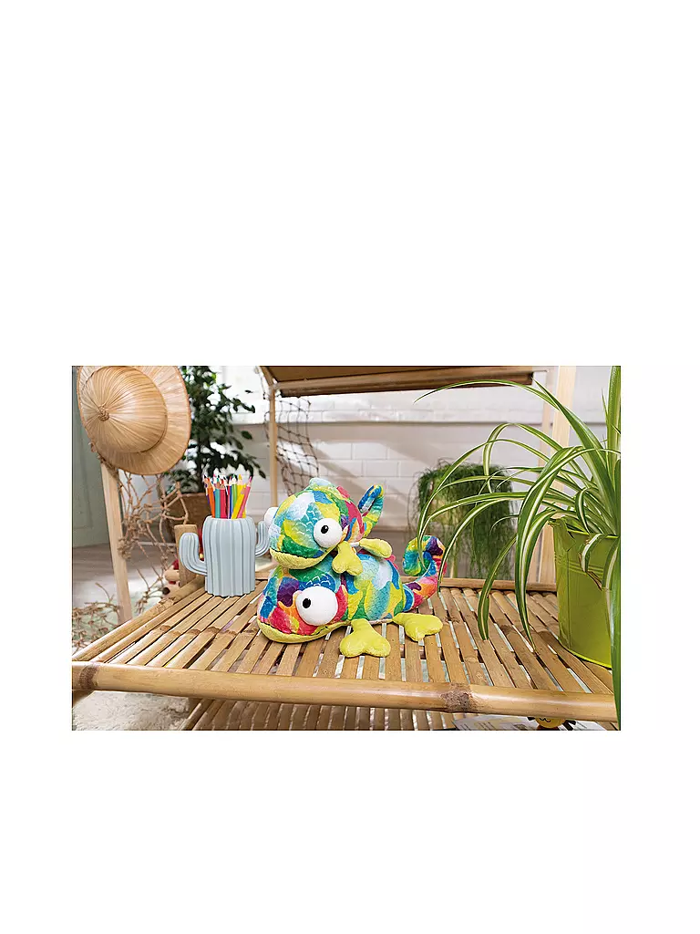 NICI | Plüschtier - Chamäleon Candymon 25cm liegend  | bunt