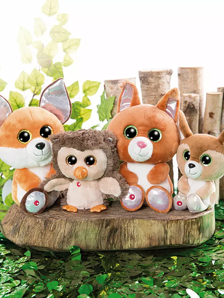 NICI | Plüschtier - Glubschis Schlenker Fuchs Runizzi 25cm | orange