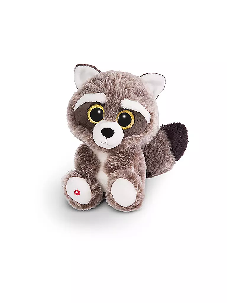 NICI | Plüschtier - Glubschis Schlenker Waschbär Clooney 25cm | braun