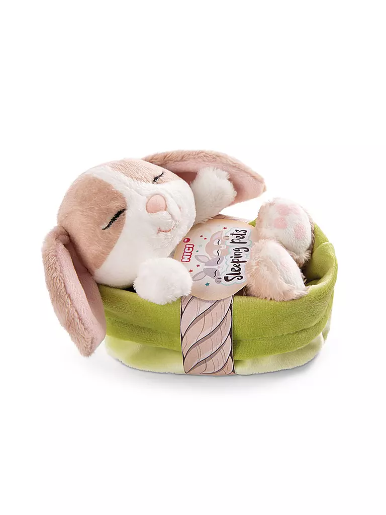 NICI | Plüschtier - Hase capuccino 12cm | grün