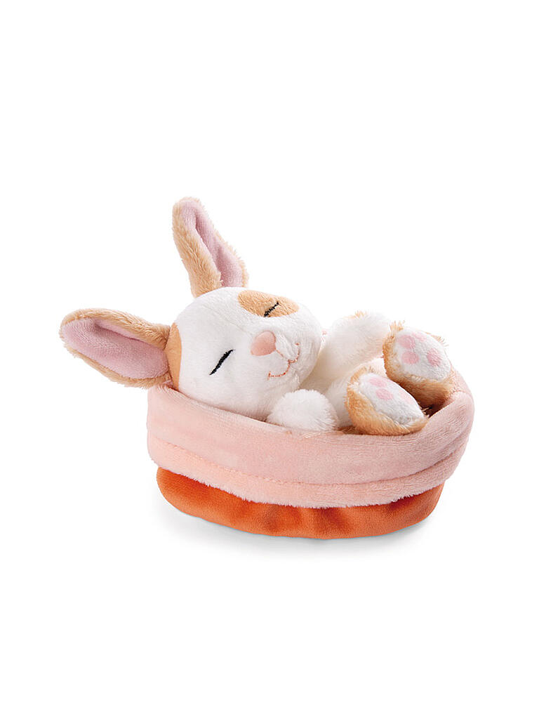 NICI | Plüschtier - Hase karamell gepunktet 12cm | rosa