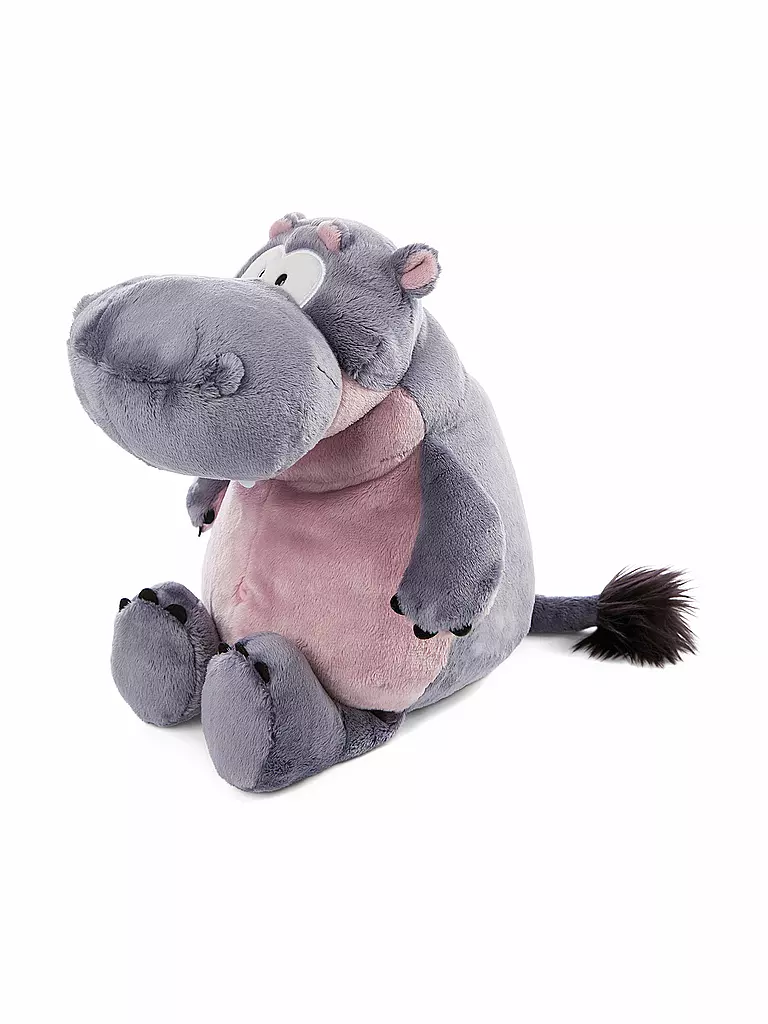 NICI | Plüschtier - Nilpferd DJ Nilbert 70cm Schlenker | grau