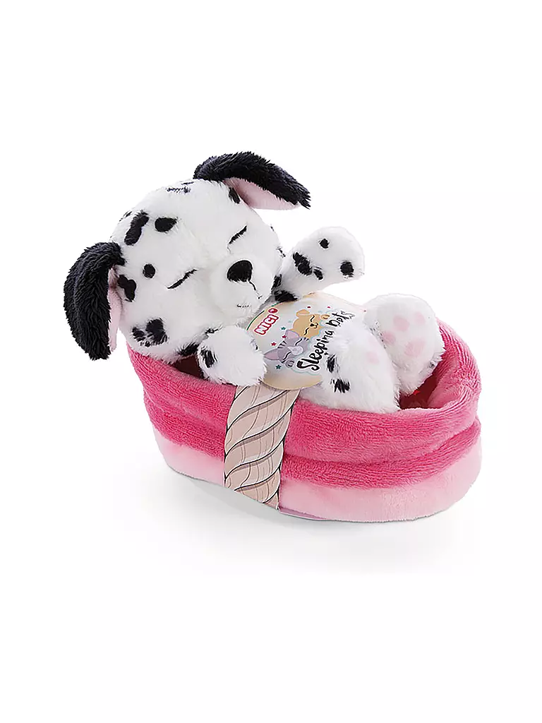 NICI | Plüschtier - Sleeping Pets Welpe Dalmatiner 12cm | keine Farbe