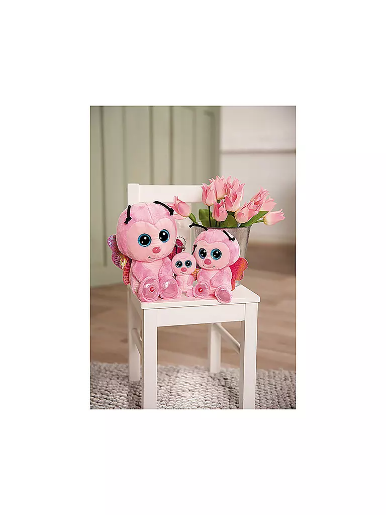 NICI | Plüschtier Glubschis - Schmetterling Lilli Pappillon 25cm | rosa