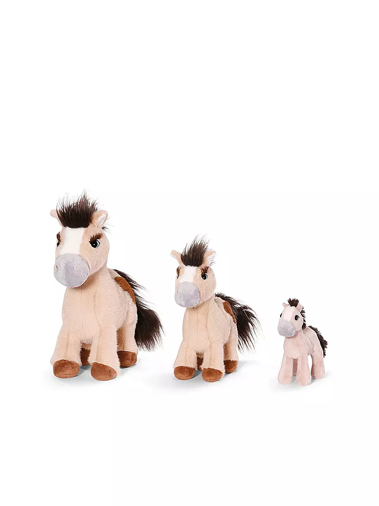 NICI | Plüschtier Pony Loretta 16cm stehend | creme