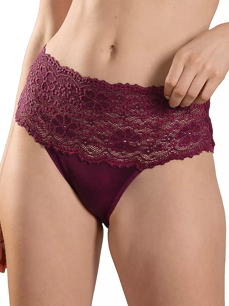 NINA VON C | Slip tino rosso | dunkelrot