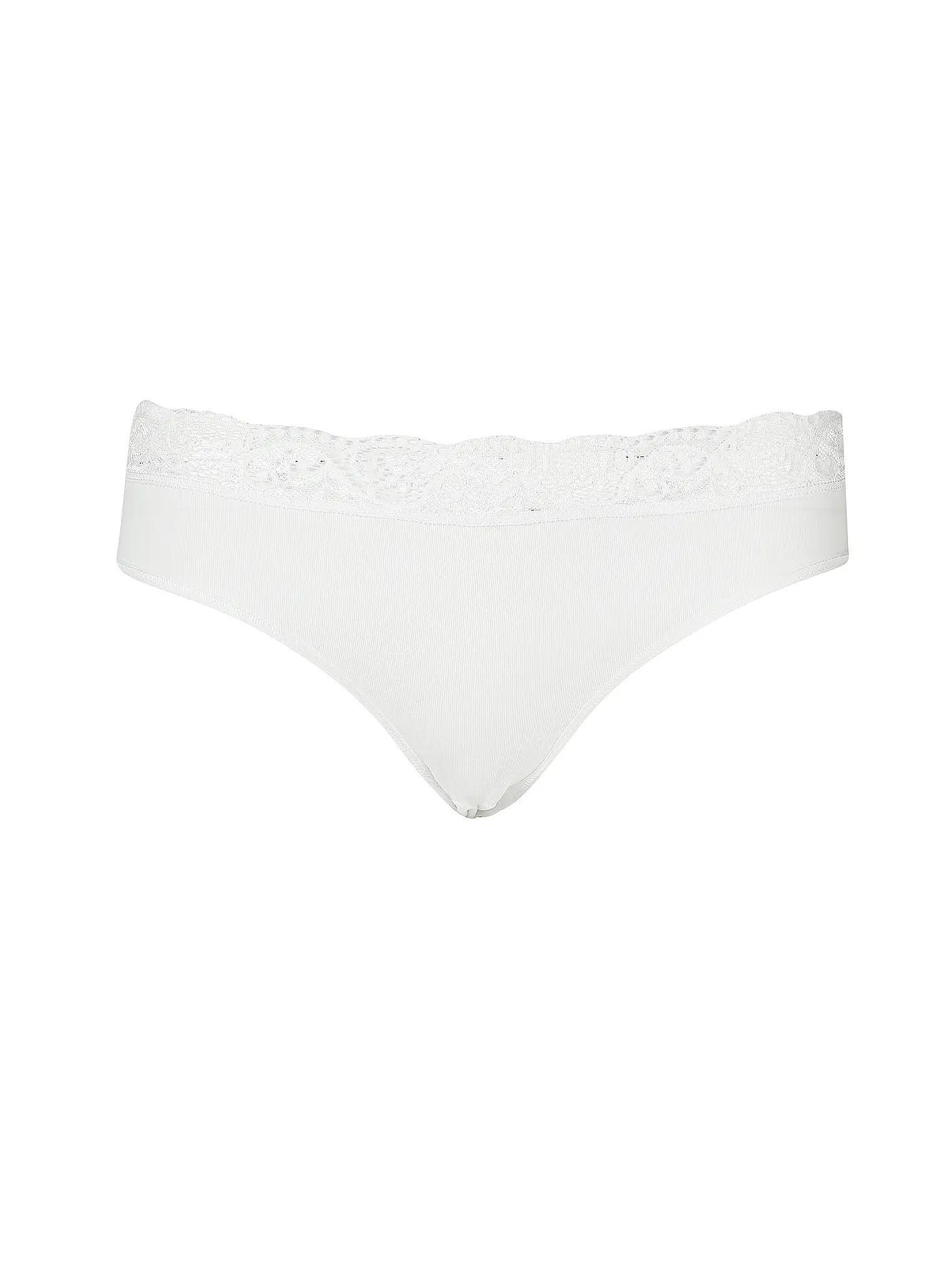 NINA VON C | Slip nude  | weiss