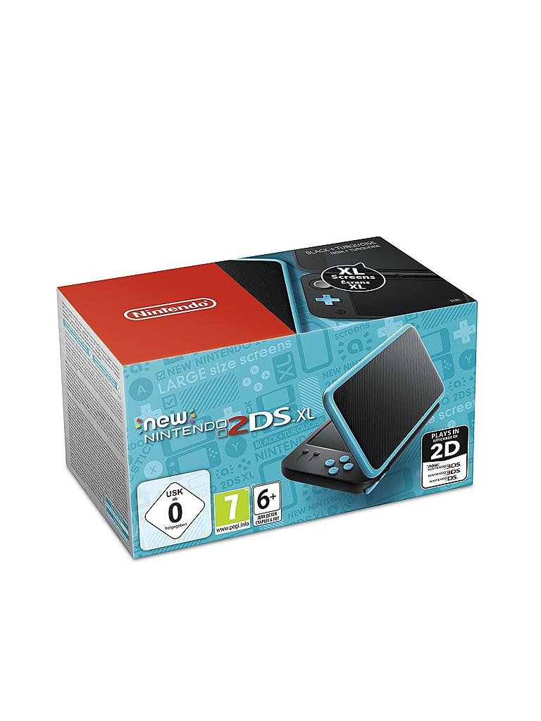 NINTENDO 3DS | New Nintendo 2DS XL Konsole (schwarz/türkis) | 