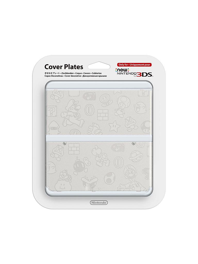 NINTENDO 3DS | New Nintendo 3DS Zierblende - Mario World weiss | 