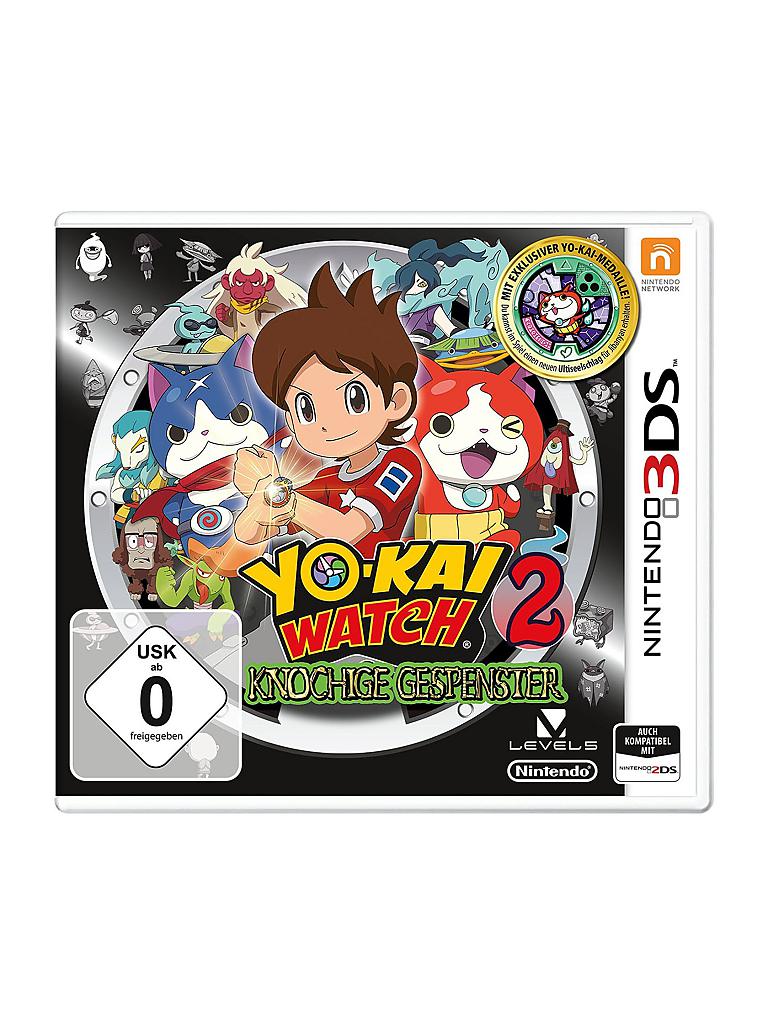 NINTENDO 3DS | Yo-Kai Watch 2 - Knochige Gespenster - Medaille  | transparent