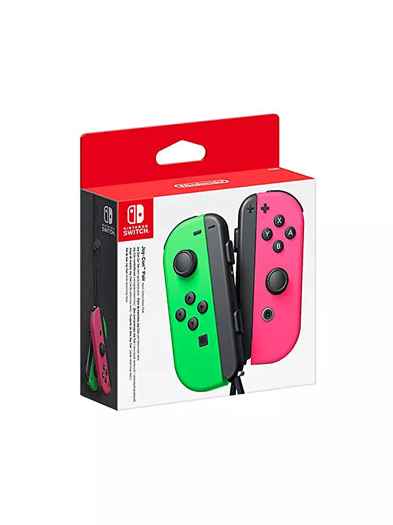 NINTENDO SWITCH | Joy-Con 2er-Set Neon-Grün/Neon-Pink | keine Farbe