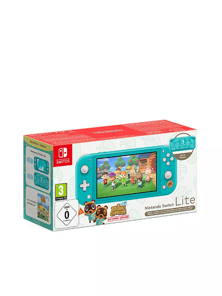 NINTENDO SWITCH | Nintendo Switch Lite - Bundle  Animal Crossing | keine Farbe