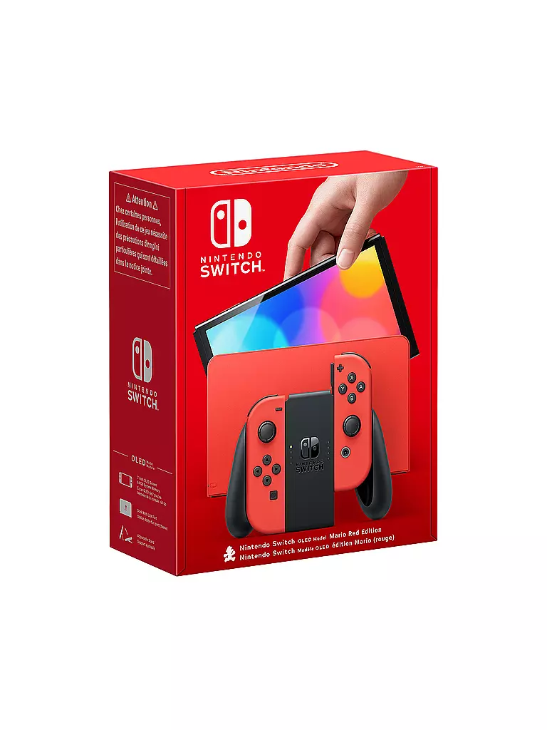 NINTENDO SWITCH | Nintendo Switch OLED - Mario Edition rot | keine Farbe