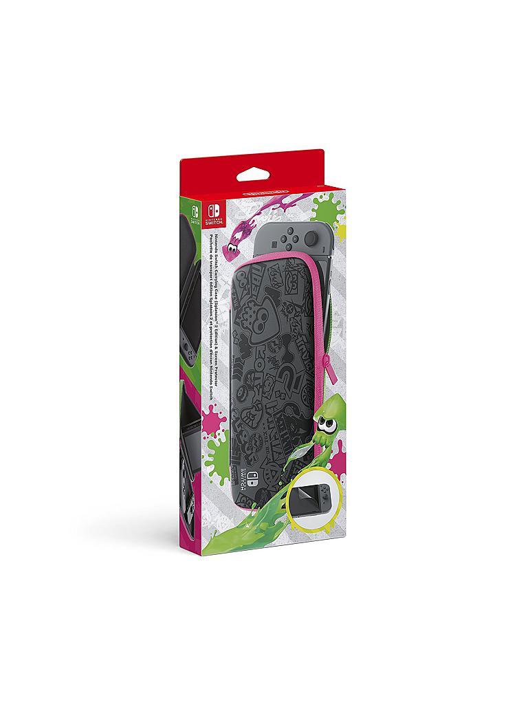 NINTENDO SWITCH | Nintendo Switch-Tasche inkl. Schutzfolie Splatoon 2-Edition  | 