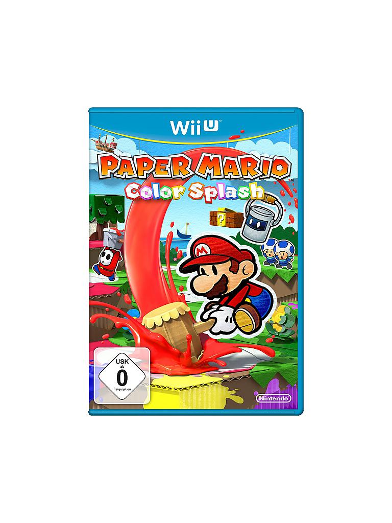 NINTENDO WII U | Paper Mario Color Splash  | keine Farbe