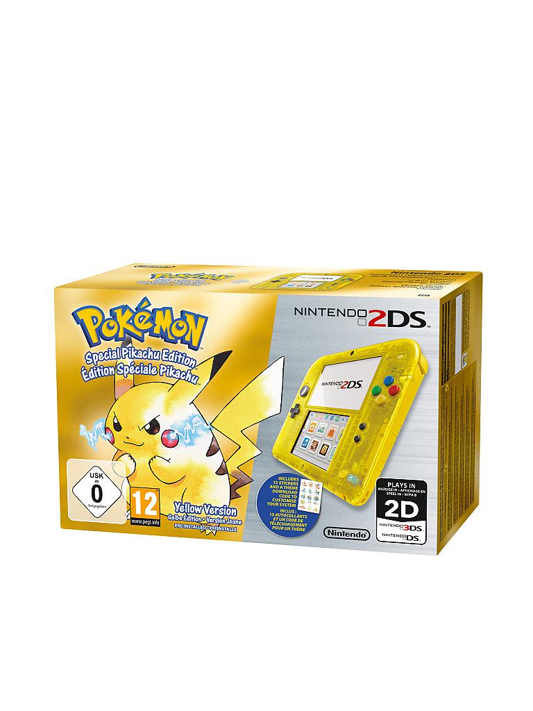NINTENDO | 2DS Konsole inkl. Pokemon Yellow Edition - Bundle | 