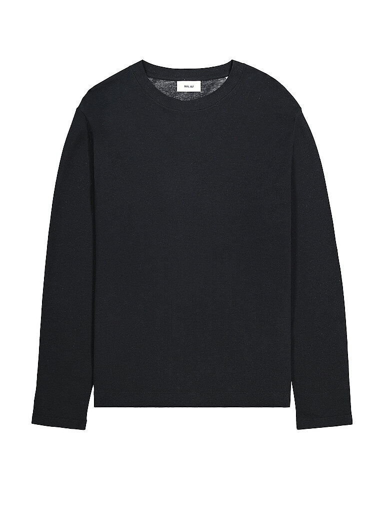 NN.07 Langarmshirt CLIVE schwarz | XXL