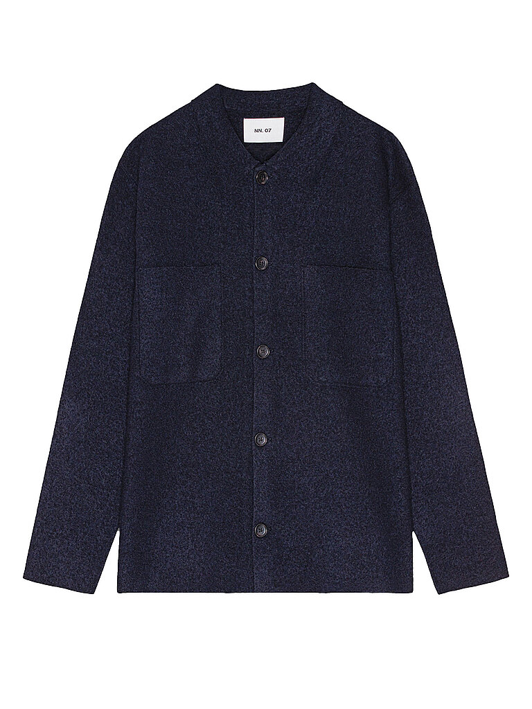 NN.07 Overshirt JONAS dunkelblau | M
