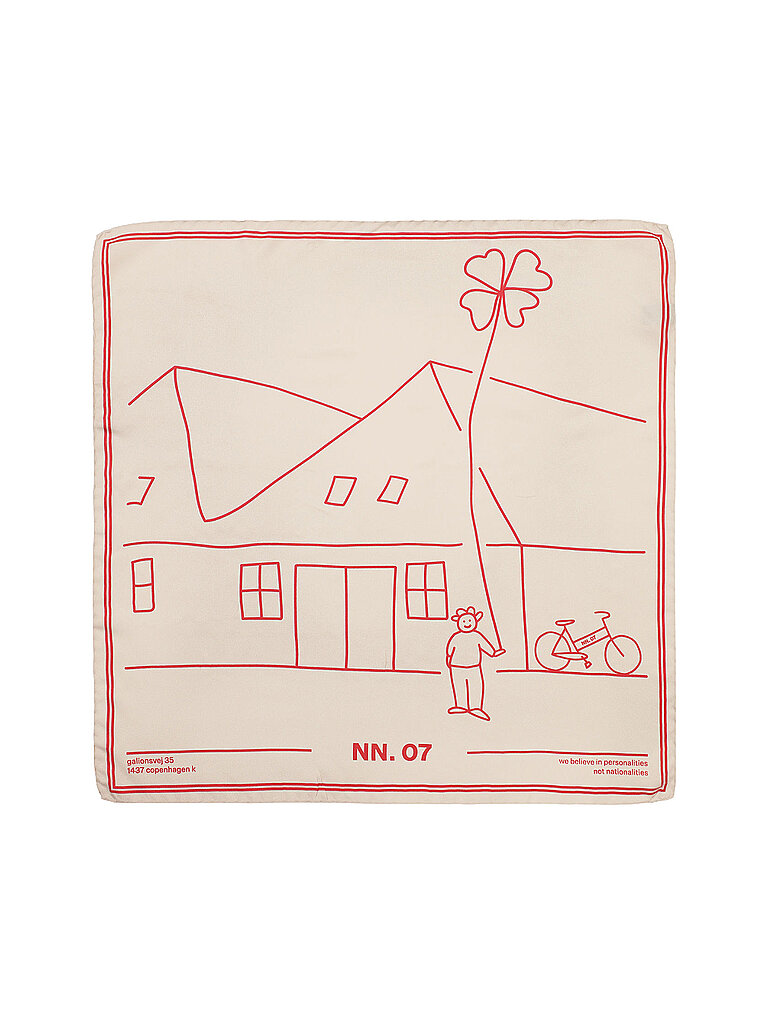 NN.07 Seidentuch creme