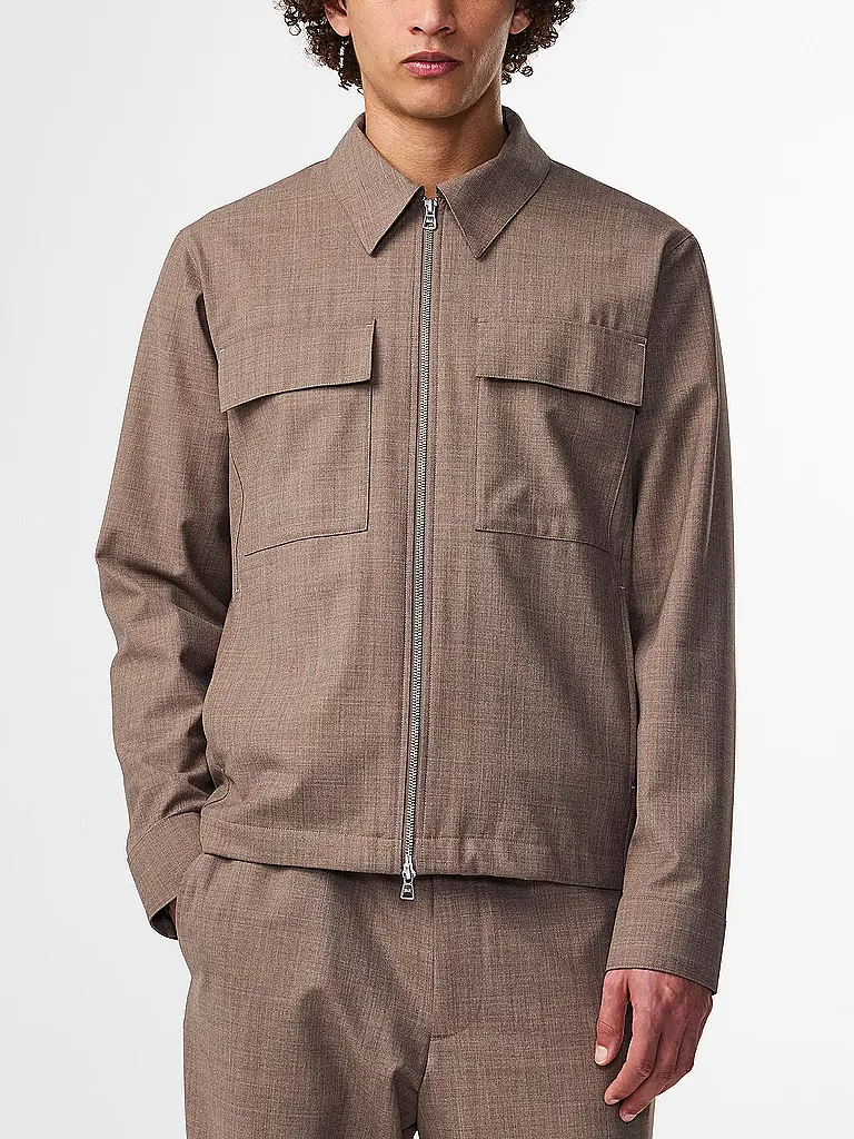 NN.07 | Overshirt ALBAN 1088 | camel