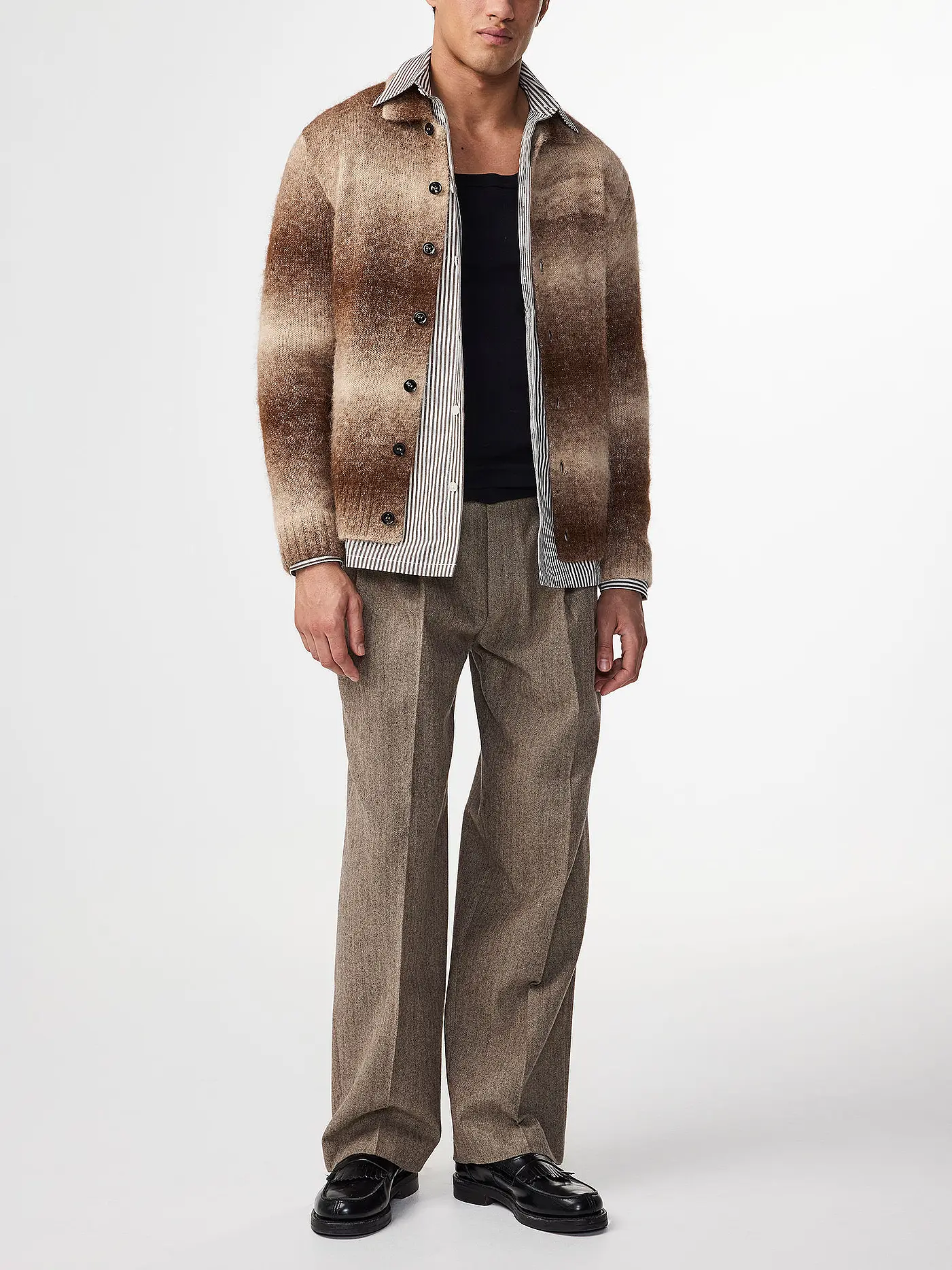 NN.07 | Strickjacke ALFIE | camel